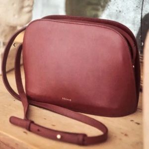 HÉRITAGE VICTOR BAG burgundy